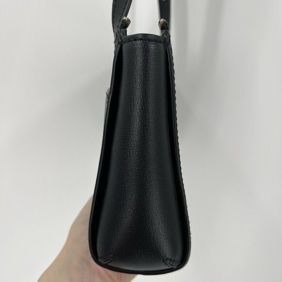 Marc Jacobs Mini Black Leather Commuter Crossbody Purse Bag Classic - Picture 12 of 13